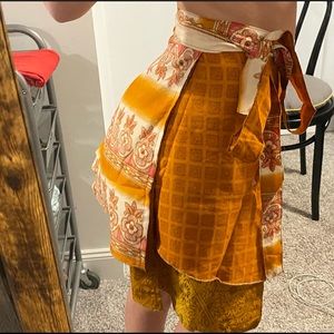 Reversible Wrap Skirt